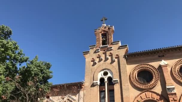 Pfanne Vom Monasterio Salesas Zur Plaza Las Mercedarias Sevilla — Stockvideo