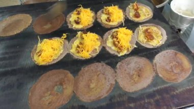 Tayland krepleri (Khanom bueang) Bangkok, Tayland