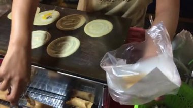 Tayland, Bangkok 'ta Tayland krepleri sipariş etmek