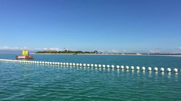 Navegando Torno Virgin Island Panglao Bohol Filipinas — Vídeo de Stock