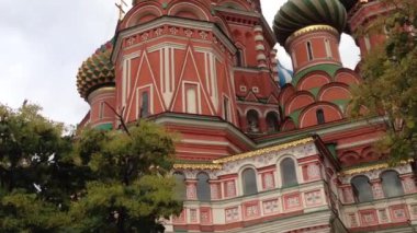 Moskova 'daki Tilt Saint Basil Katedrali, Kremlin