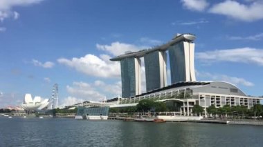 Marina Körfezi Sands Oteli ve Kumarhanesi Singapur 'daki Marina Körfezi