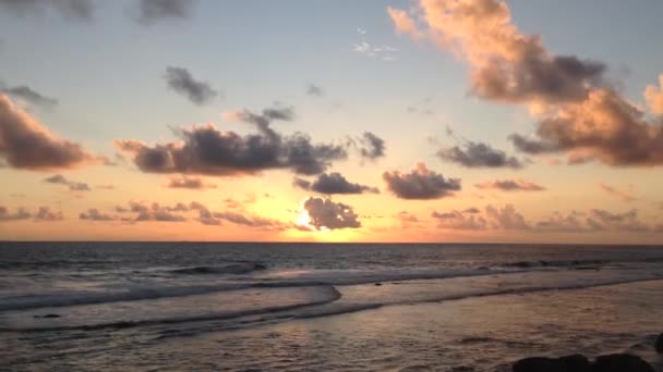 Pôr Sol Sri Lanka — Vídeo de Stock