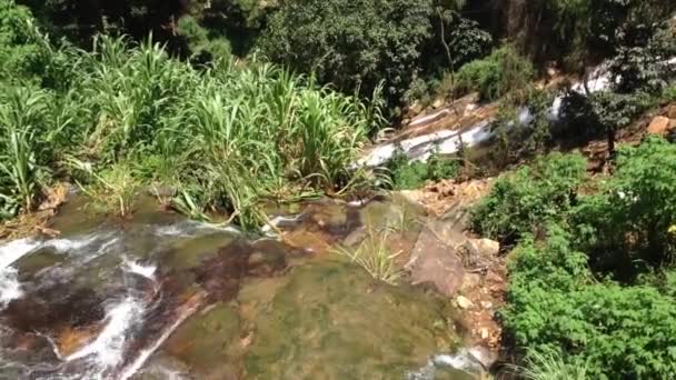 Водопад Шри Ланки — стоковое видео