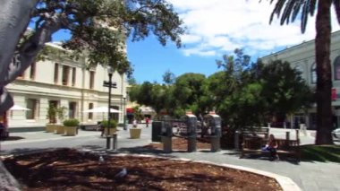 Fremantle Batı Avustralya 'daki meydandan döndür