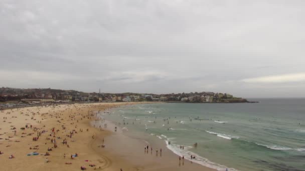 Praia Bondi Sydney Austrália — Vídeo de Stock