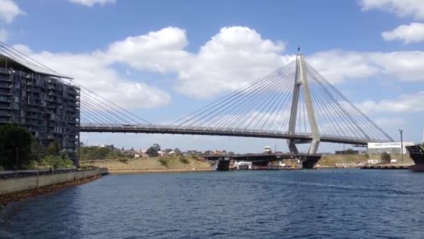 Ponte Anzac Sydney Australia — Video Stock