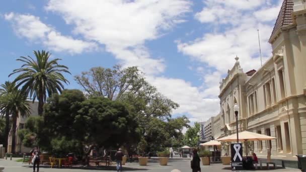 Praça Fremantle Austrália — Vídeo de Stock