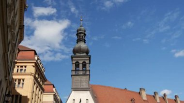 Bratislava Slovakya 'daki Ursuline Kilisesi ve Manastırı' ndan zaman aşımı