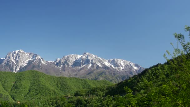 Bergen Rond Jablanica Centraal Bosnië Herzegovina Gelegen Aan Rivier Neretva — Stockvideo