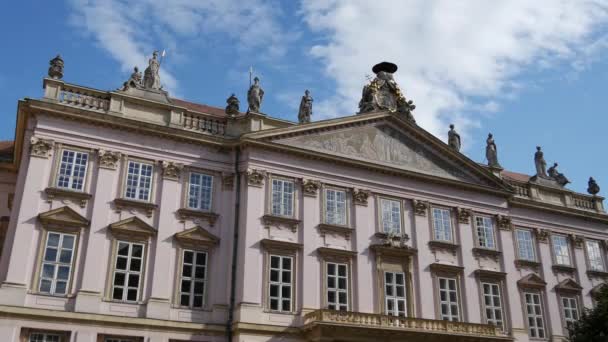 Caducidad Del Palacio Del Primado Bratislava Eslovaquia — Vídeos de Stock