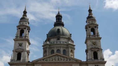 Budapeşte Macaristan 'daki Aziz Stephen Bazilikası' ndan zaman aşımı