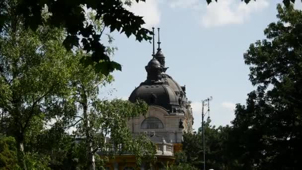 Skyline Budapest Depuis Gellert Hill Budapest Hongrie — Video