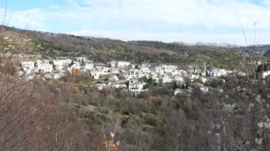 Yunanistan 'ın Monodendri Köyü