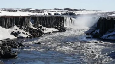Selfoss Hafragilsfoss İzlanda 'da