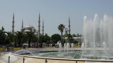 İstanbul 'daki Sultan Ahmed Camii (Mavi Cami)