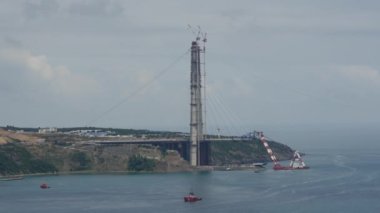 İstanbul 'daki yeni İstanbul Köprüsü