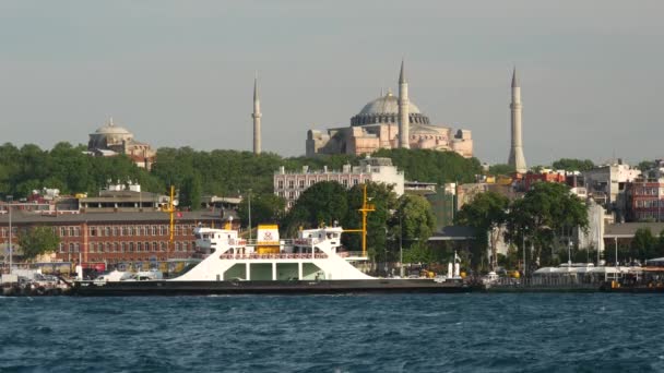 Мечеть Султана Ахмеда Синяя Мечеть Стамбуле — стоковое видео