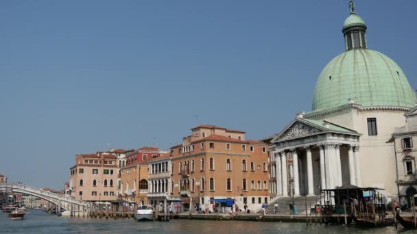 San Simeone Piccolo Veneza Itália — Vídeo de Stock