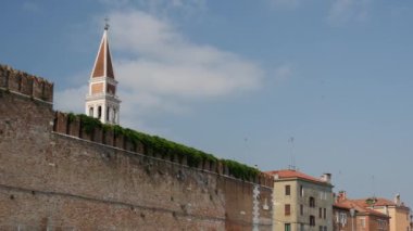 Bir feribottan Venedik İtalya manzarası