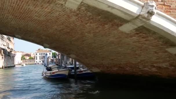 View Venice Italy Ferry — Stock Video
