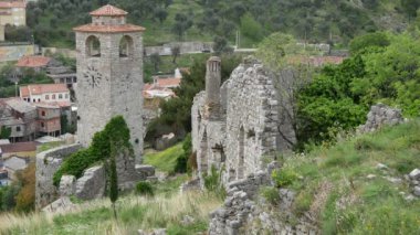 Perast Montenegro 'daki yapay ada Gospa