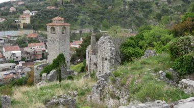 Perast Montenegro 'daki yapay ada Gospa