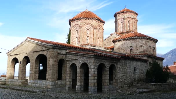 Monasterio Saint Naum Ohrid Saint Naum Macedonia — Vídeos de Stock