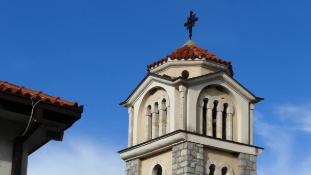 Torre Del Monasterio Saint Naum Ohrid Saint Naum Macedonia — Vídeos de Stock