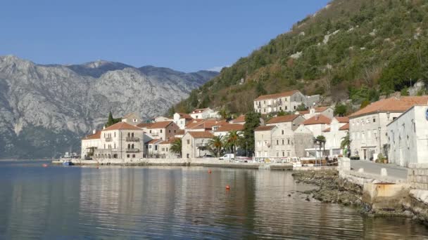 Село Переживає Чорногорії — стокове відео