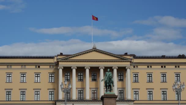 Palais Royal Oslo Norvège — Video