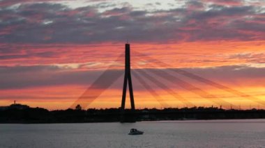 Riga 'da kıyılarda Riga Kalesi