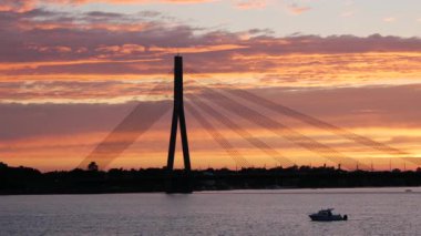 Riga 'da kıyılarda Riga Kalesi