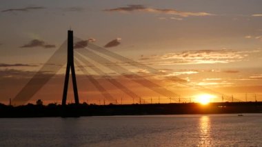 Riga 'da kıyılarda Riga Kalesi
