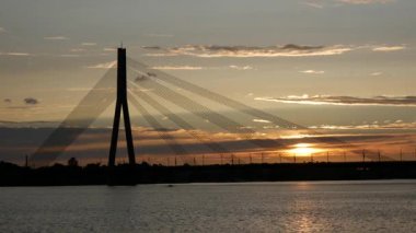 Riga 'da kıyılarda Riga Kalesi