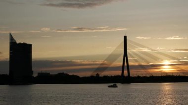 Riga 'da kıyılarda Riga Kalesi