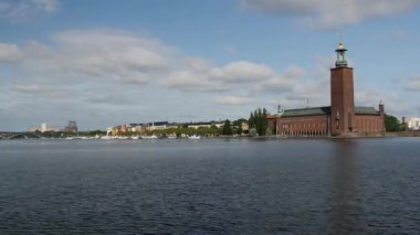 İsveç Stockholm Belediye Meclisi 'nin Stockholm Belediye Binası' ndaki zaman aşımı.