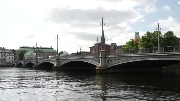 Pont Vasabron Stockholm Suède — Video