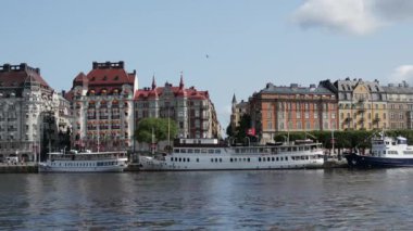 Stockholm İsveç 'te tarihi yapılar