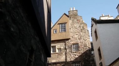 Edinburgh İskoçya 'daki Holyrood Park' ından görüntüler