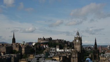 Edinburgh İskoçya üzerindeki Calton Hill 'den görüntü