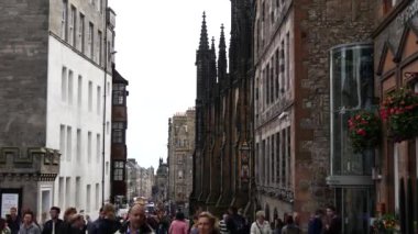 Edinburgh 'un Eski Kasabası İskoçya' da zaman kaybı