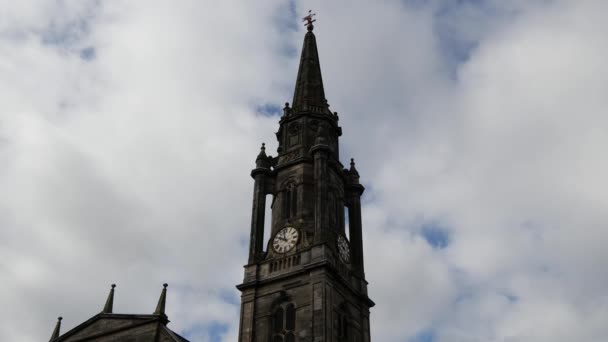 Cloche Sonore Cathedral Downtown Edinburgh Ecosse — Video