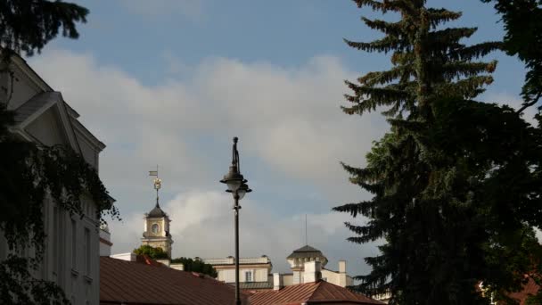 Cidade Velha Vilnius Lituânia — Vídeo de Stock