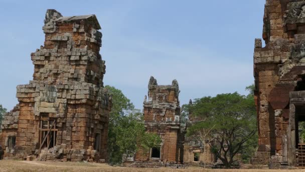 Historische Tempels Angkor Wat Cambodja — Stockvideo