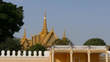 Phnom Penh Kamboçya 'daki Kraliyet Sarayı