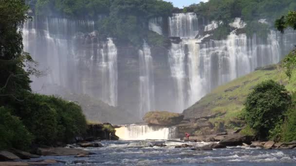 Rivière Kalandula Falls Angola — Video