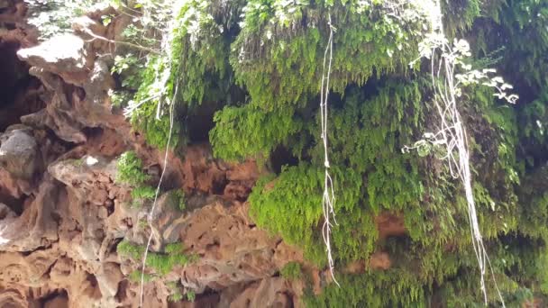 Höhle Bei Paradise Valley Marokko Afrika — Stockvideo