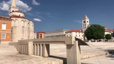 Hırvatistan 'ın Zadar kentinde Roma Forumu