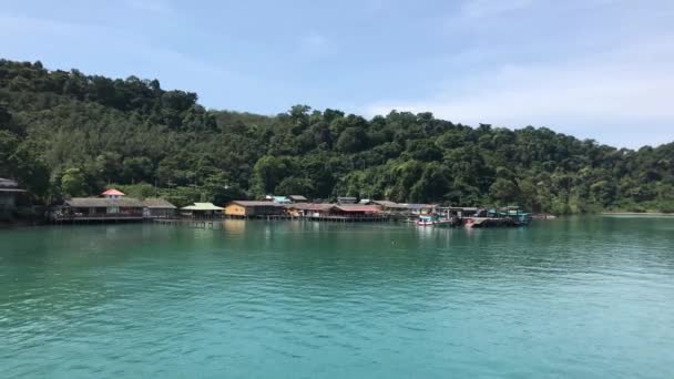 Deixando Koh Chang Ilha Tailândia — Vídeo de Stock